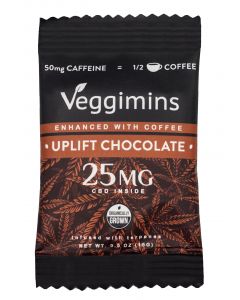 Uplift CBD Chocolate Bar Enhanced with Coffee - 25 mg